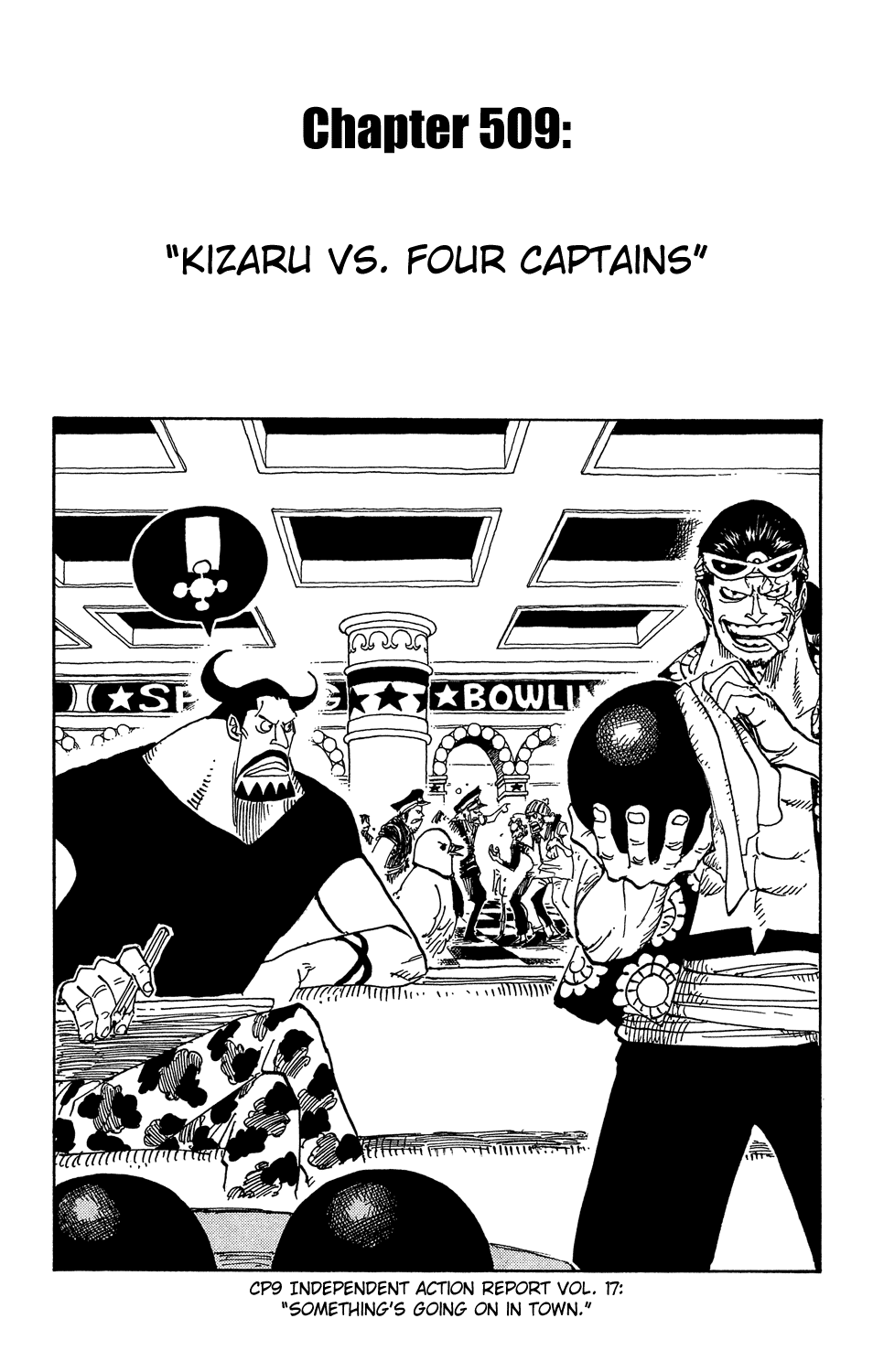 One Piece, Chapter 509 image 01